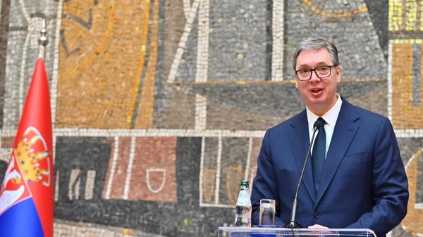 Predsednik Srbije Aleksandar Vučić - Sputnik Srbija