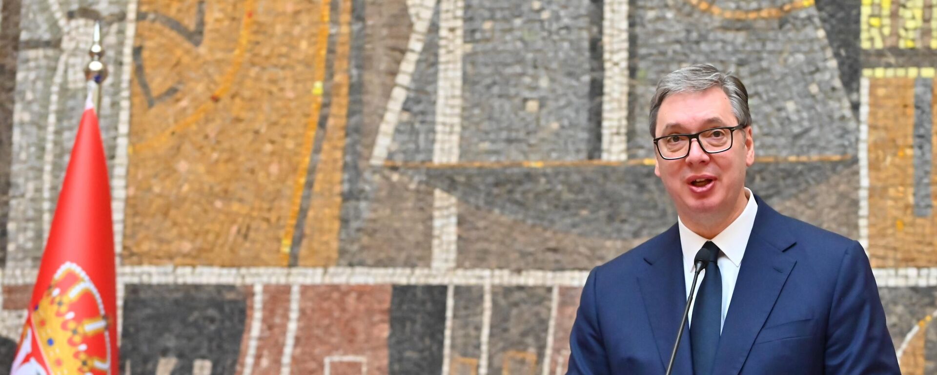 Predsednik Srbije Aleksandar Vučić - Sputnik Srbija, 1920, 09.05.2026