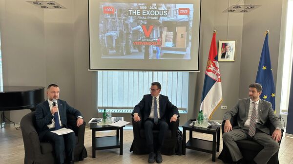 Na brifingu u Briselu predstavnicima članica EU predočene posledice novih Prištinskih zakona - Sputnik Srbija