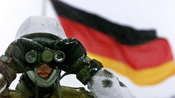 Немачки војник у саставу Кфора на Косову - Sputnik Србија