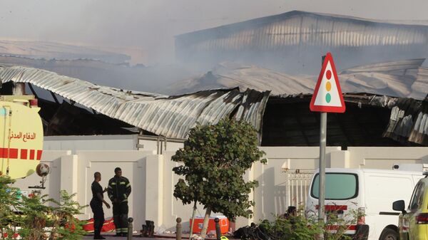 Рушевине у индустријској зони у Катару - Sputnik Србија