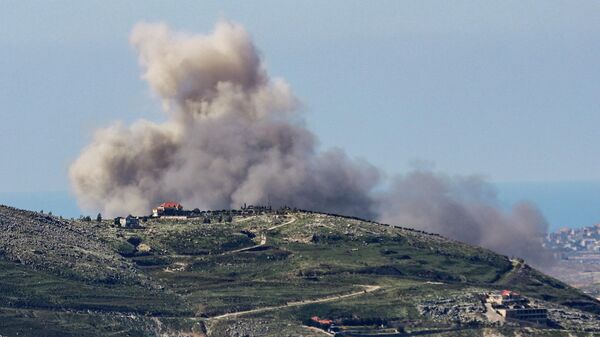 Бомбардовање Хезболахових позиција у Либану Бомбардовање Хезболахових позиција у Либану - Sputnik Србија