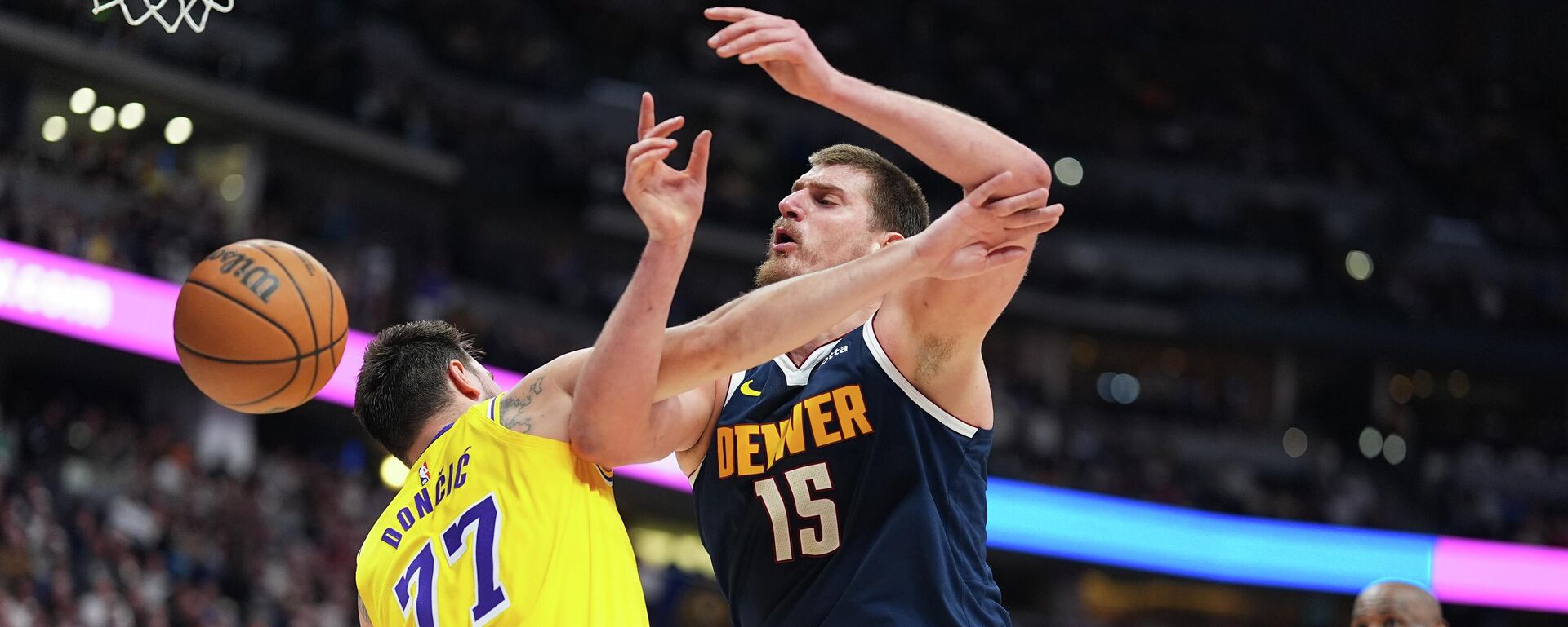 Никола Јокић и Лука Дончић - Sputnik Србија, 1920, 06.03.2026