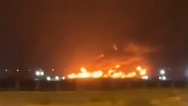 Америчка база у Кувајту у пламену /видео/