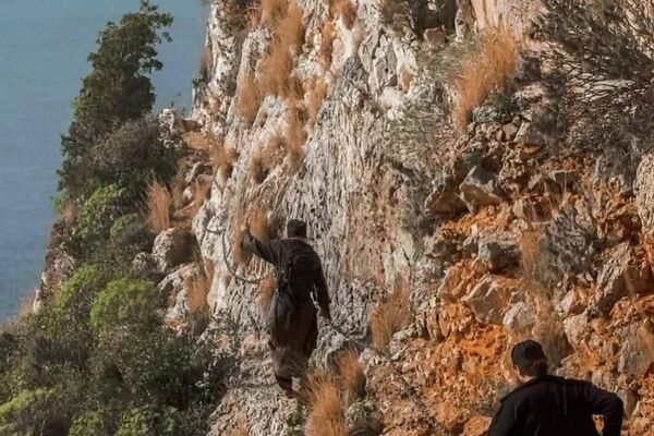 Vrleti Svetogorske pustinje, dom oca Makarija na Atosu - Sputnik Srbija