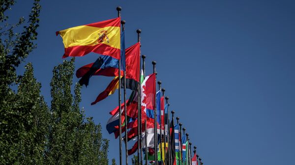 Заставе земаља-чланица НАТО-а у Мадриду - Sputnik Србија