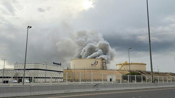 Последице напада на рафинерију нафте БАПКО у Бахреину - Sputnik Србија