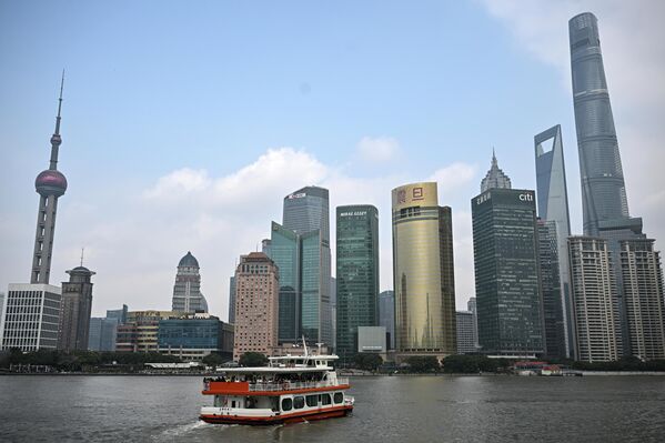 Поглед са шеталишта у Шангају. - Sputnik Србија