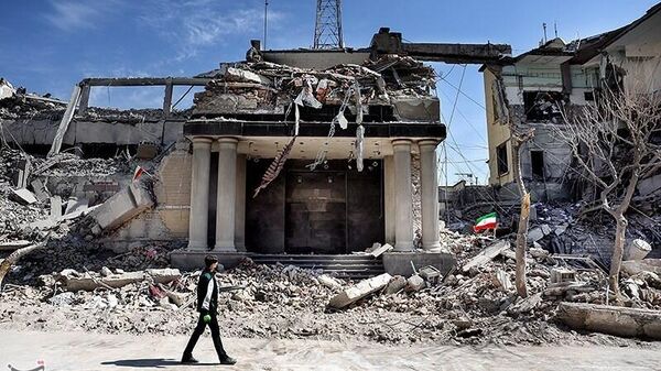 Razrušennыe zdaniя posle aviaudarov SŠA i Izrailя po Tegeranu - Sputnik Srbija