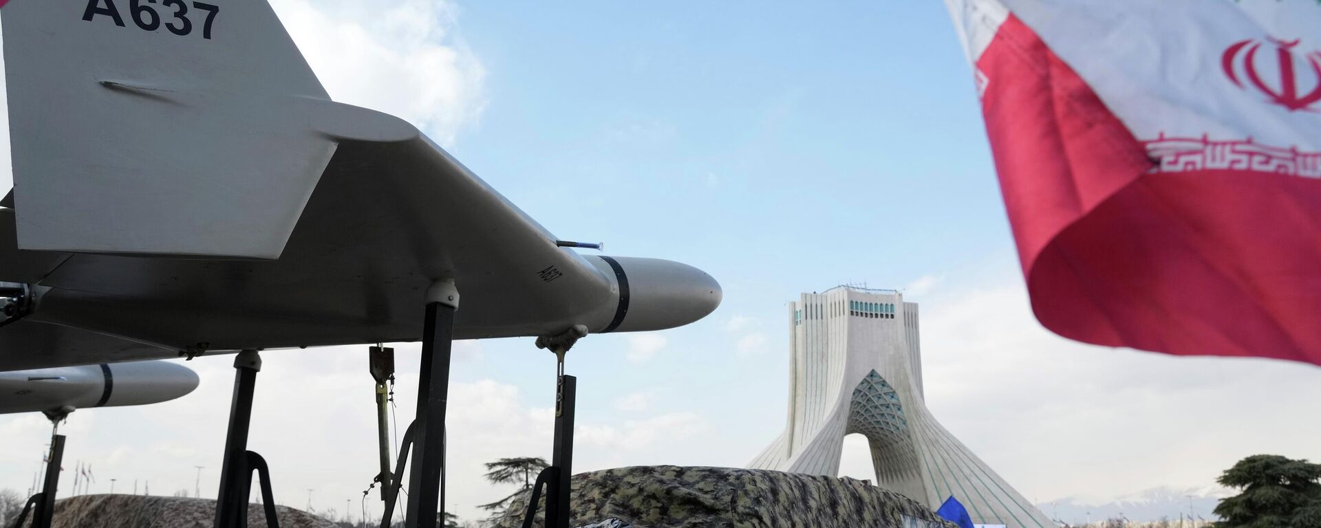 Ирански дрон приказан у Техерану. - Sputnik Србија, 1920, 10.03.2026