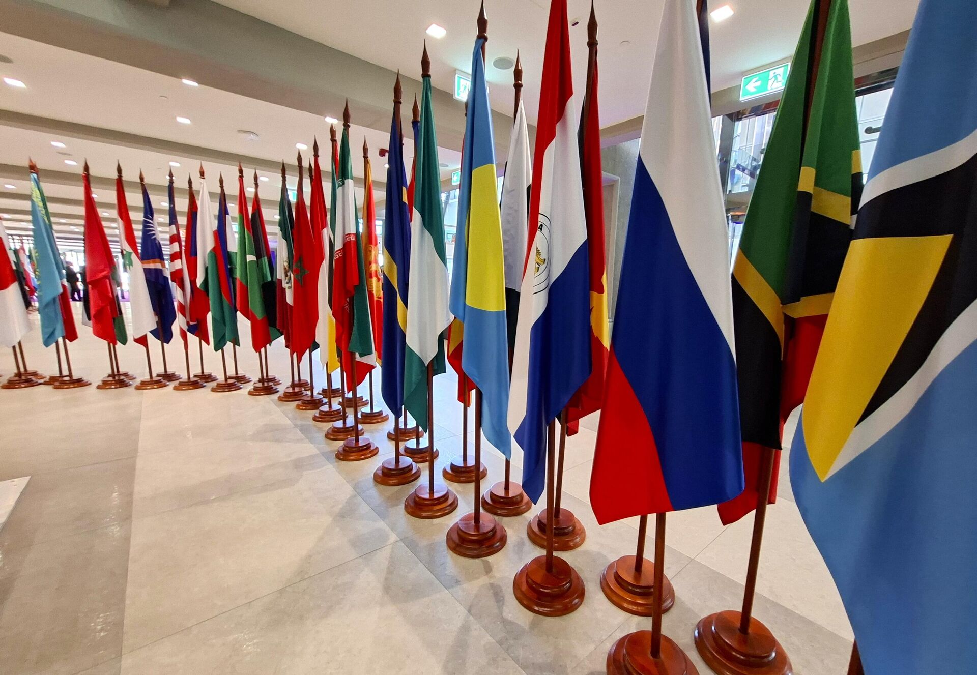 Заставе земаља учесница  Експо 2027 - Sputnik Србија, 1920, 10.03.2026