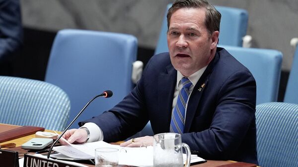 Амбасадор САД у УН Мајк Волц - Sputnik Србија