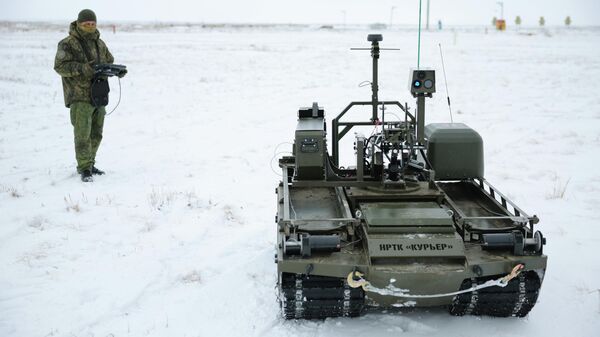 Како су роботи заменили руске војнике на фронту /видео/