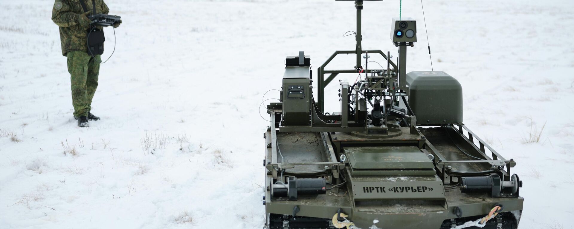 Robot u zoni SVO - Sputnik Srbija, 1920, 14.03.2026