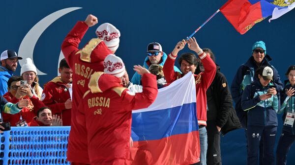 Навијачи Русије на Паралимпијади 2026. у Италији - Sputnik Србија