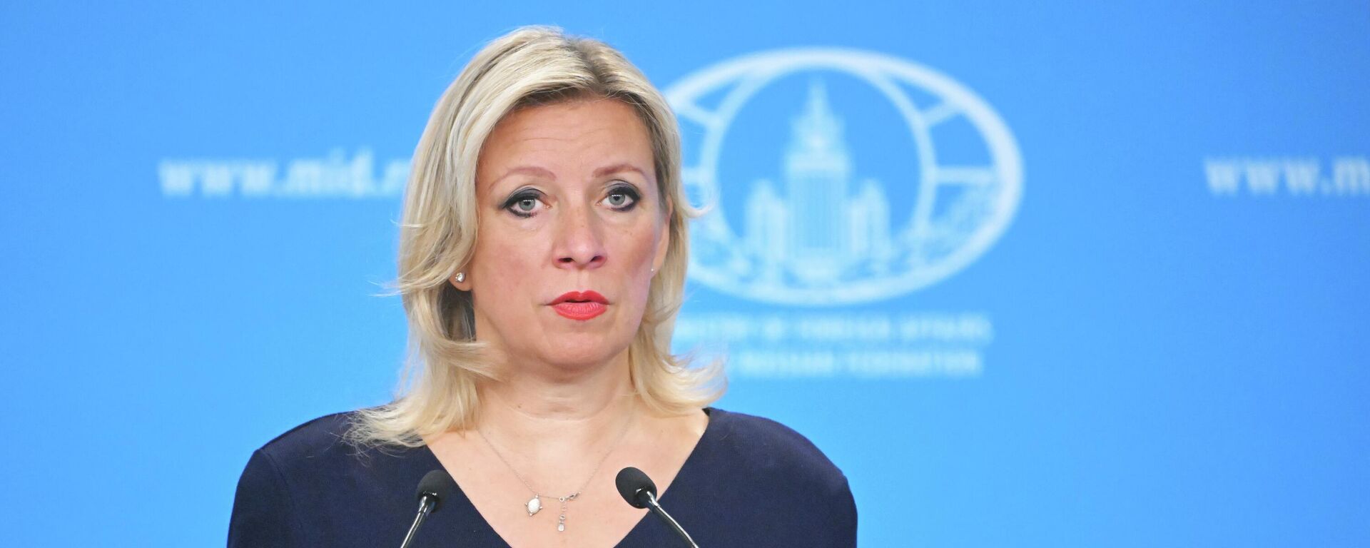 Portparol Ministarstva spoljnih poslova Rusije Marija Zaharova - Sputnik Srbija, 1920, 07.05.2026