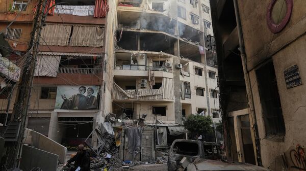 Последице удара на Бејрут. - Sputnik Србија