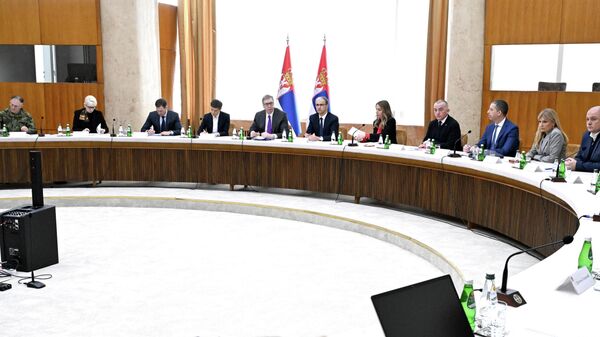 Sednica Saveta za nacionalnu bezbednost - Sputnik Srbija