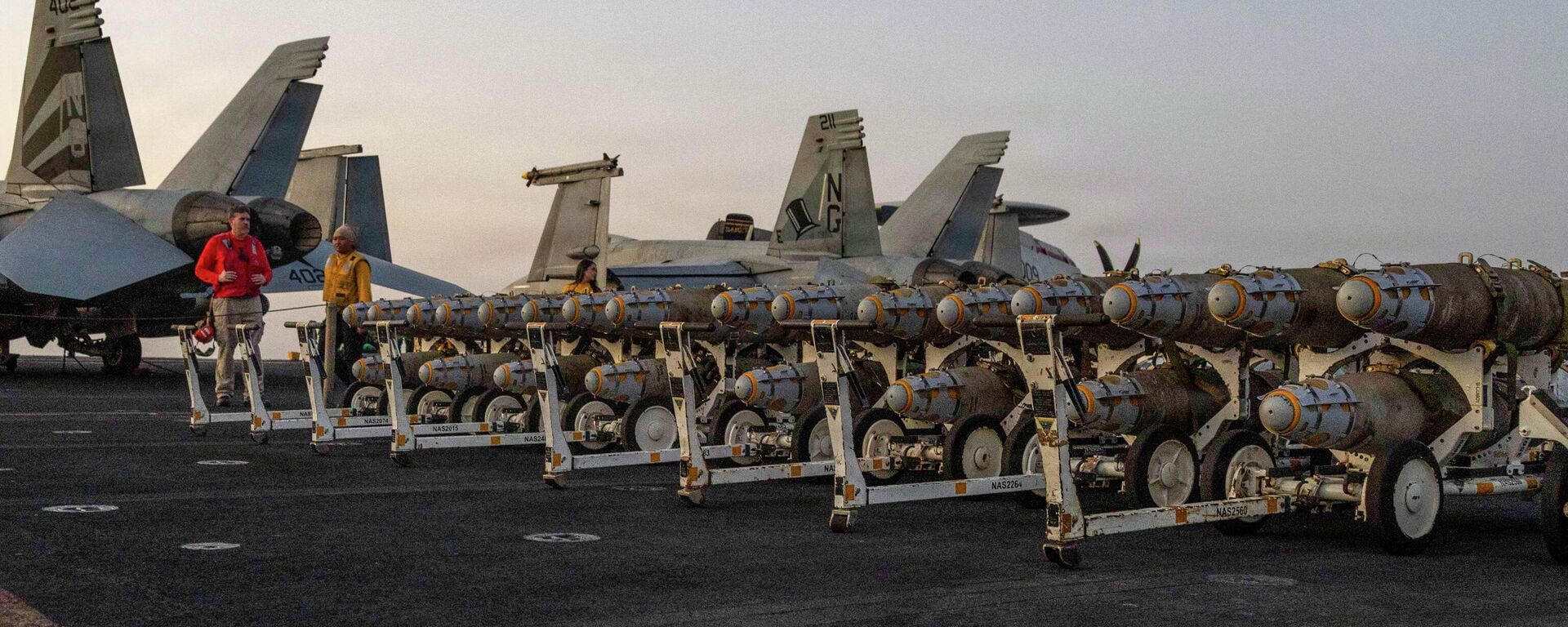 Амерички авиони на разарачу УСС Абрахам Линколн - Sputnik Србија, 1920, 22.03.2026