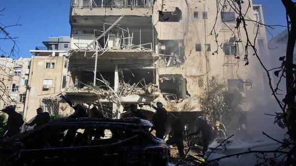 Тел Авив - последице иранског напада - Sputnik Србија