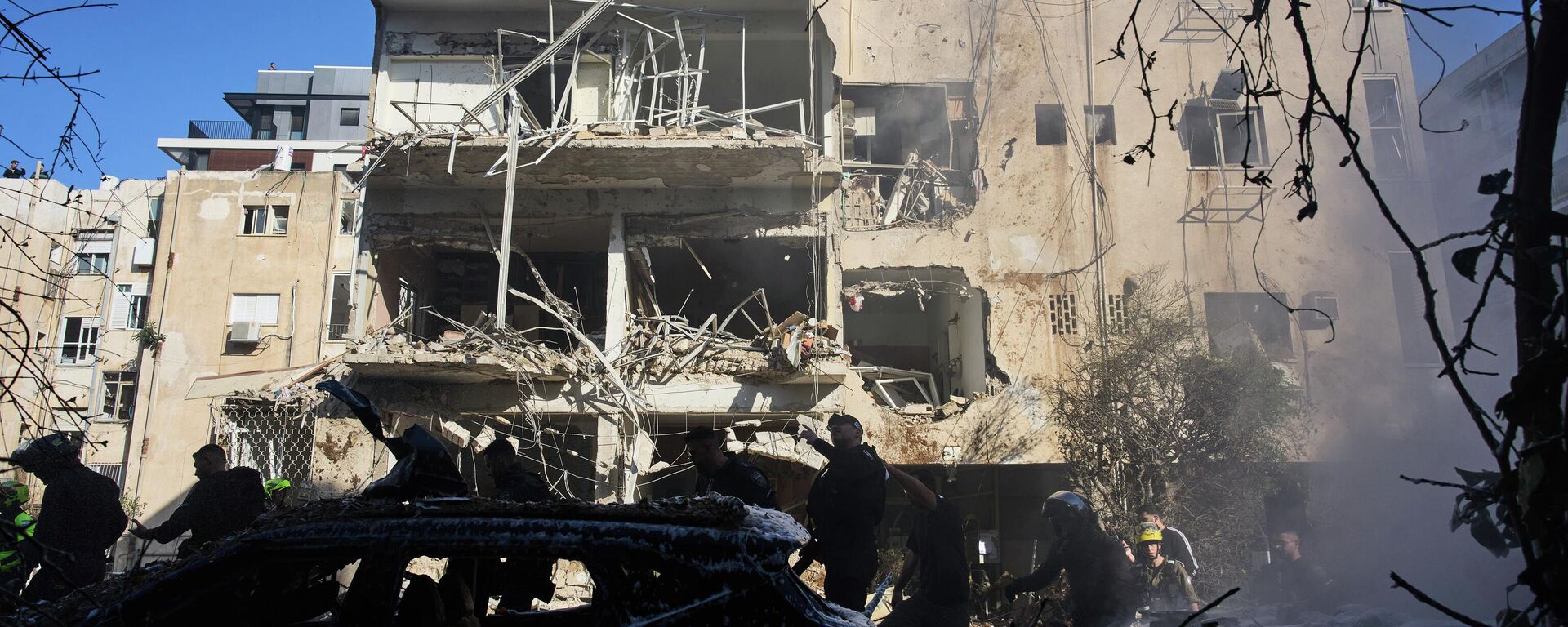 Тел Авив - последице иранског напада - Sputnik Србија, 1920, 05.04.2026