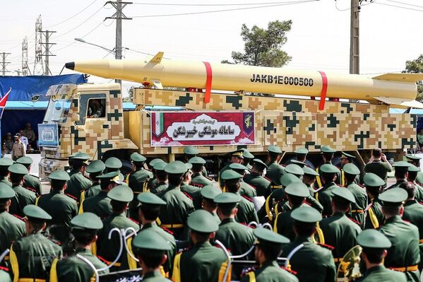 „Кејбаршекан“ је иранска балистичка ракета средњег домета на чврсто гориво, којом управља Ваздушно-космичка снага Исламске револуционарне гарде. - Sputnik Србија