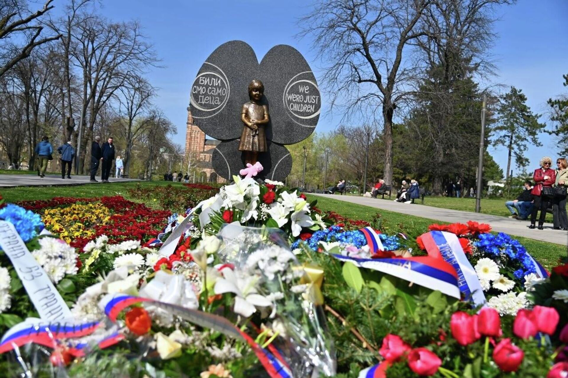 27 година од НАТО агресије на СРЈ обележено скупом у Београду - Sputnik Србија, 1920, 24.03.2026