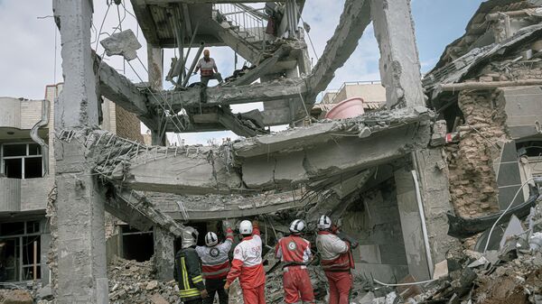 Последице израелских напада на Табриз - Sputnik Србија