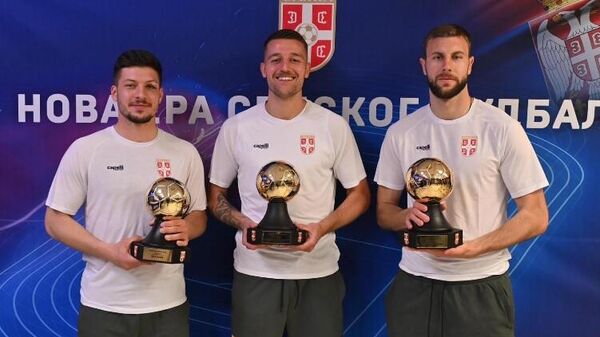 Лука Јовић, Сергеј Милинковић-Савић, Страхиња Павловић - Sputnik Србија