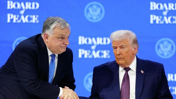 Viktor Orban i Donald Tramp - Sputnik Srbija