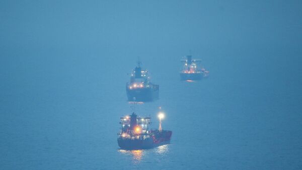 Naftni tankeri na Crnom moru - Sputnik Srbija