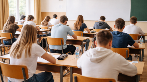 Polaganje prijemnog ispita, ilustracija - Sputnik Srbija