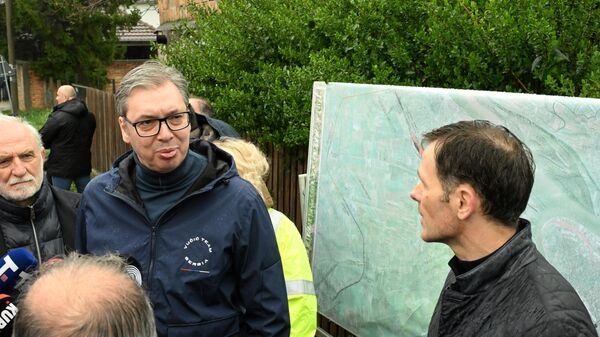 Вучић обишао радове на прузи која ће повезивати град и ЕКСПО  - Sputnik Србија