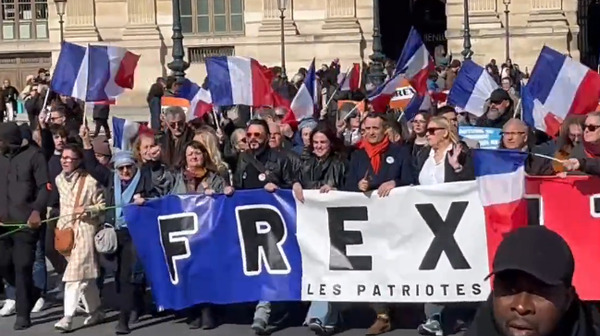 Protest u Parizu. - Sputnik Srbija