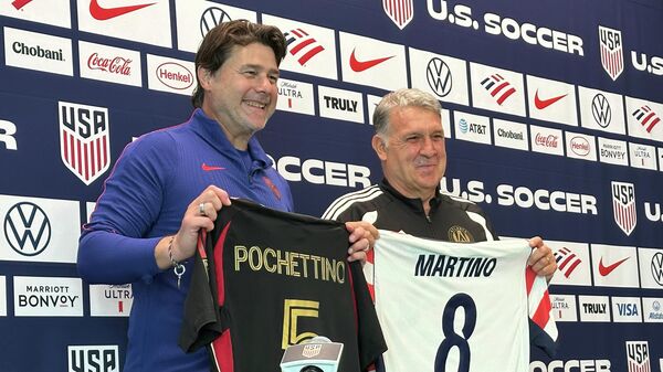 Маурисио Покетино на представљању - Sputnik Србија