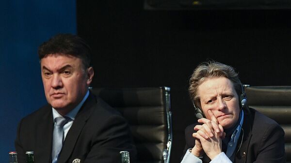 Борислав Михајлов (лево) - Sputnik Србија