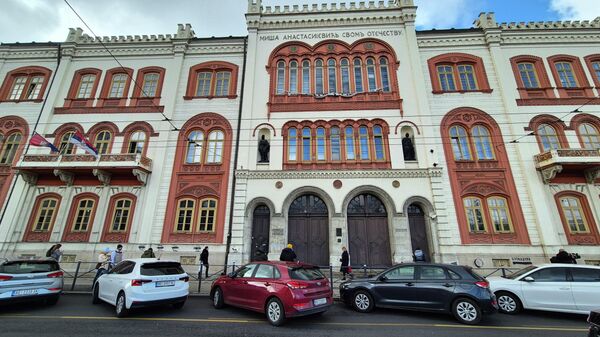 Zgrada rektorata Univerziteta u Beogradu - Studentski trg - Sputnik Srbija