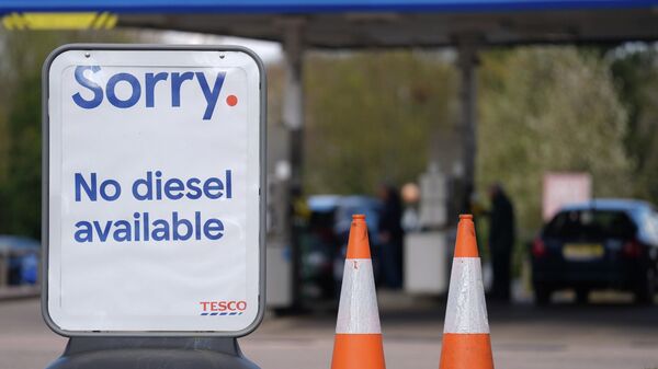 Nestašica goriva na pumpi u Engleskoj - Sputnik Srbija