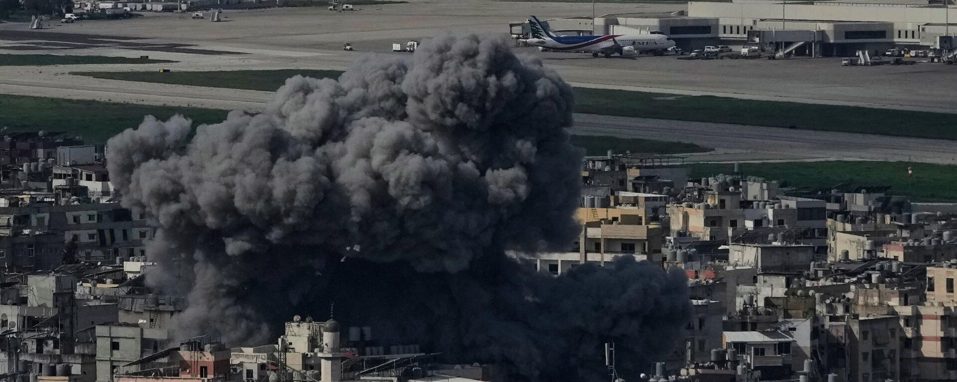 Израелски напад на Бејрут  - Sputnik Србија, 1920, 02.04.2026