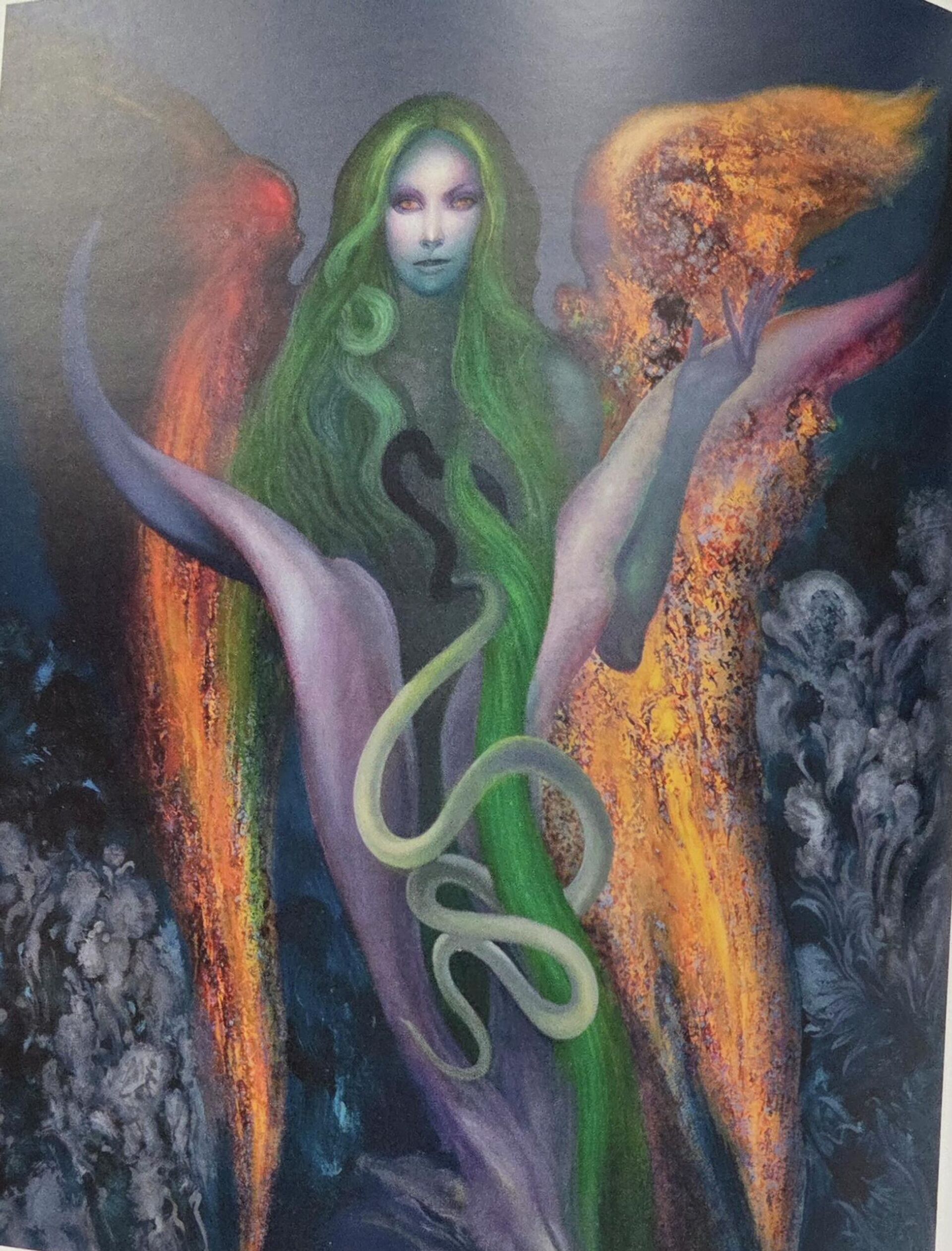 Слика Жељка Ђуровића „Појава Златокриле“ - Sputnik Србија, 1920, 03.04.2026