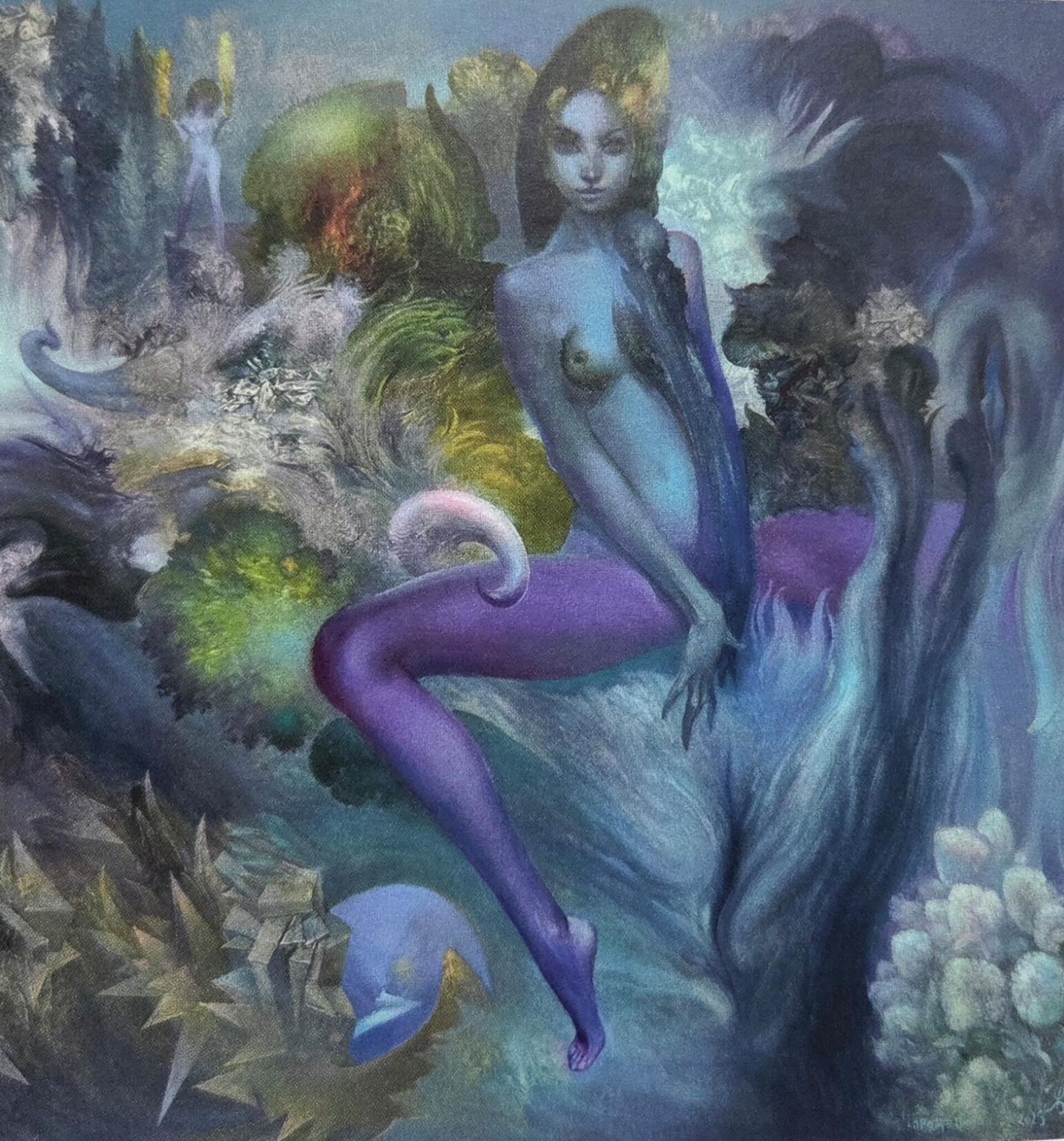 Слика Жељка Ђуровића „Процеп“ - Sputnik Србија, 1920, 03.04.2026