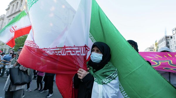 Protestы protiv voйnы s Iranom v SŠA  - Sputnik Srbija