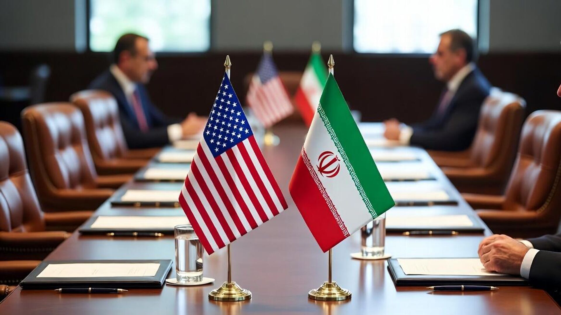 Zastave SAD i Irana Zastave SAD i Irana - Sputnik Srbija, 1920, 08.04.2026