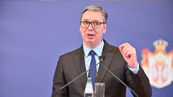 Председник Србије Александар Вучић - Sputnik Србија