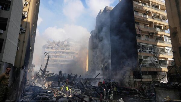 Bejrut nakon izraelskih napada - Sputnik Srbija