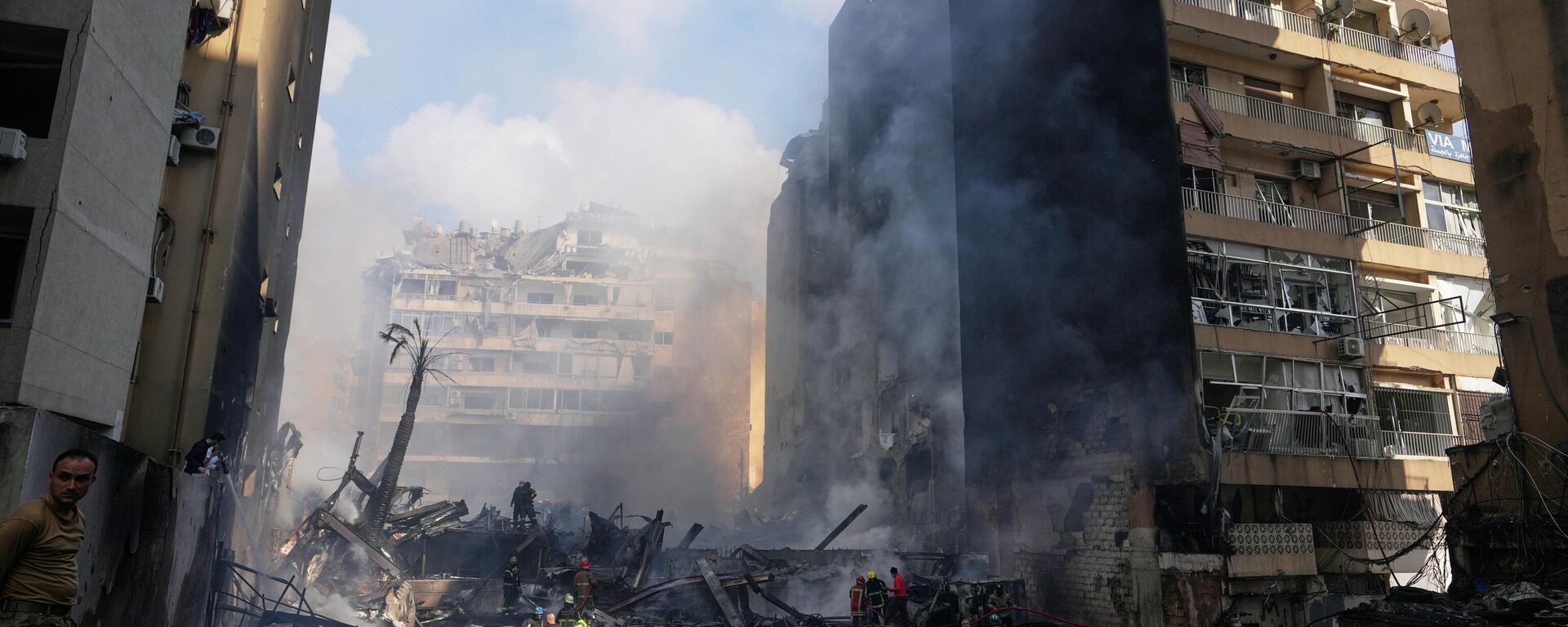 Bejrut nakon izraelskih napada - Sputnik Srbija, 1920, 09.04.2026