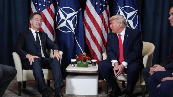 Mark Rute i Donald Tramp - Sputnik Srbija