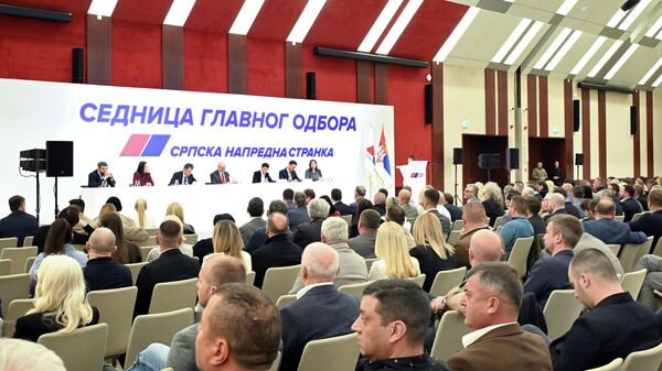 СНС седница Главног одбора - Sputnik Србија