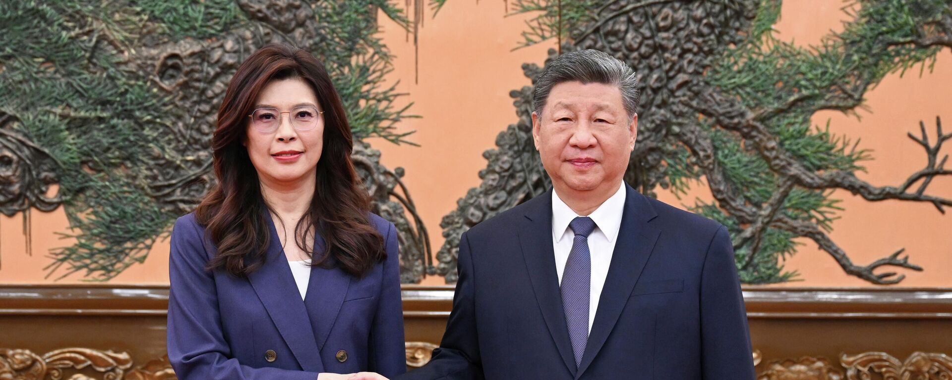 Ченг Ли-Вун и Си Ђинпинг - Sputnik Србија, 1920, 11.04.2026