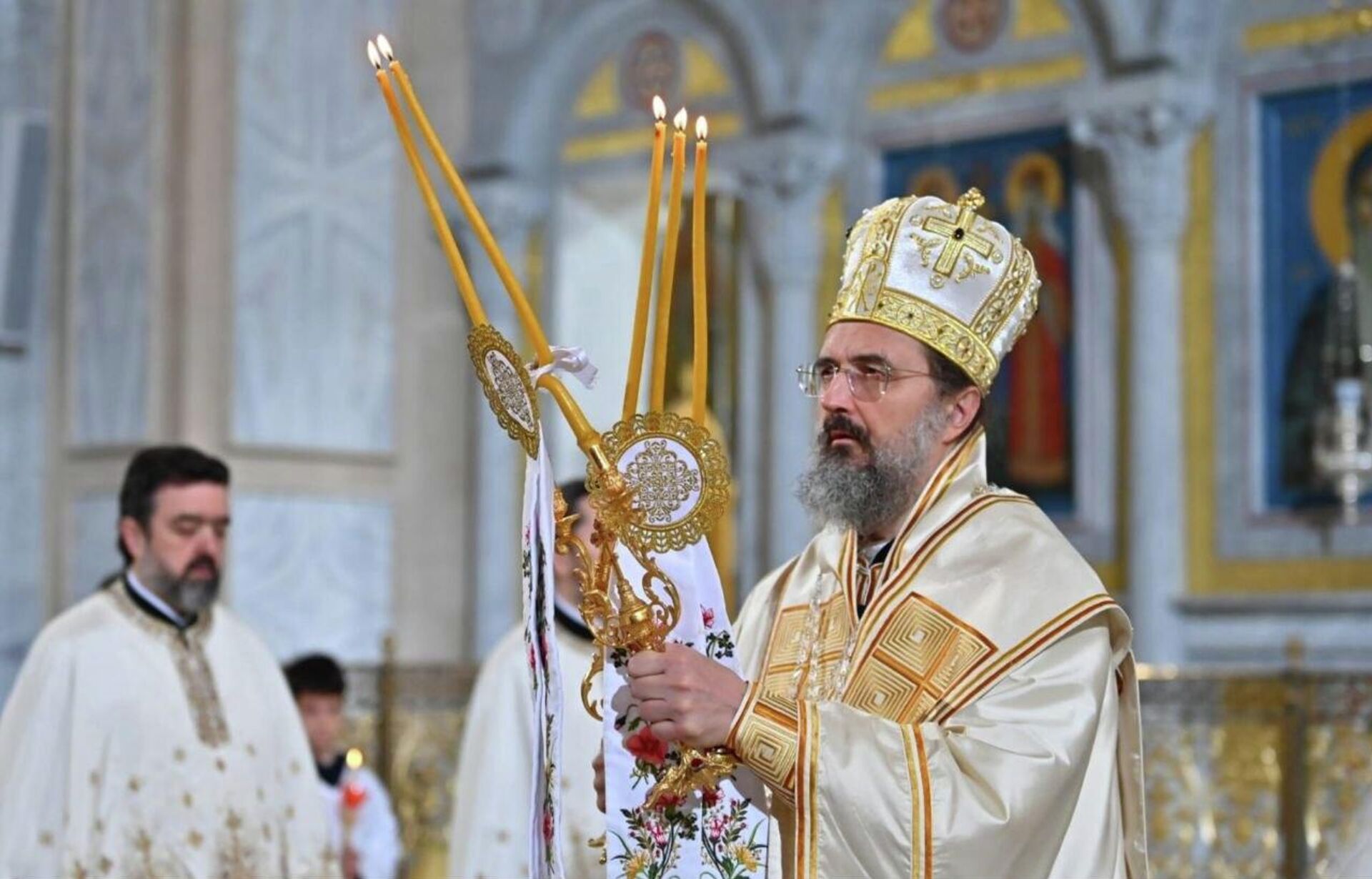 Васкршња литургија у Храму Светог Саве у Београду  - Sputnik Србија, 1920, 12.04.2026